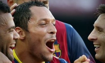 Barcelona se zaskvěla šesti góly, Messi se dotáhl na Raúla