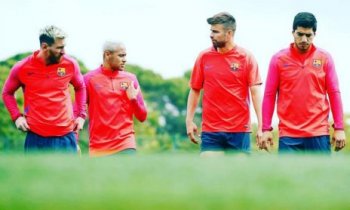 Suárez si podal Filipe Luise: Fotbal je pro muže