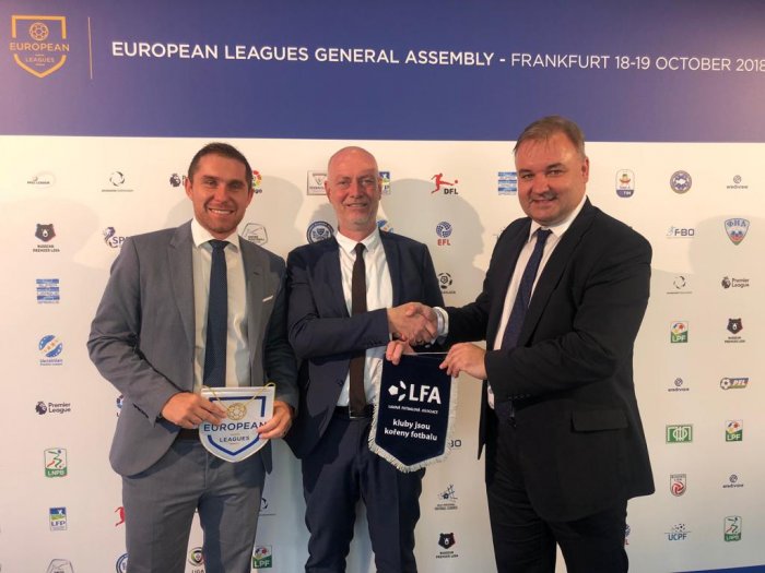 Velký krok kupředu pro český fotbal. LFA se stala členem European Leagues