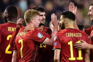Belgie i přes nápor Kanady udržela těsné vedení, Španělsko přepisovalo rekordy, Německo senzačně padlo