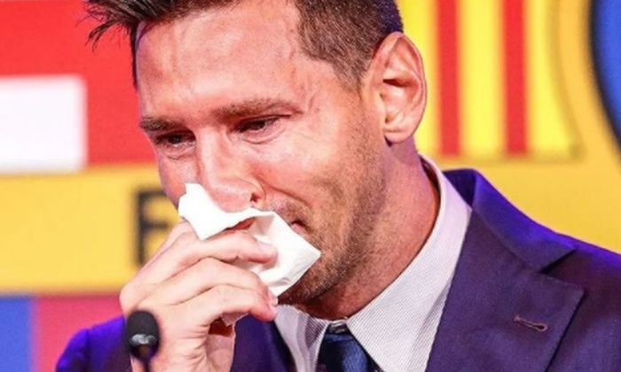 Messi se loučil s Barcelonou se slzami v očích: Doufám, že se jednou vrátím