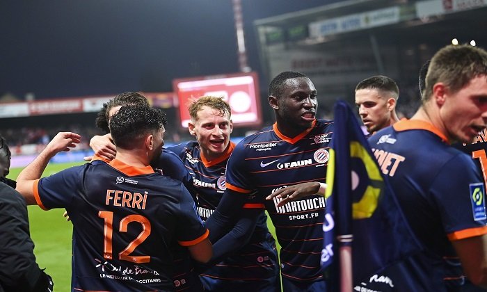Montpellier ukončil vítěznou sérii Brestois, Étienne znovu padlo a je i nadále poslední