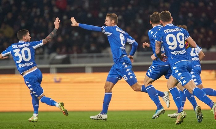 Empoli využilo oslabení Turína. Lazio v přestřelce s Udinese přišlo o výhru v deváté minutě nastavení