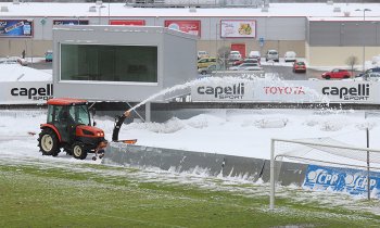Na severu Čech mají smůlu, čtvrtfinále poháru v Jablonci je odloženo a může za to znovu počasí