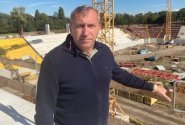 Po Slavii budeme mít druhý nejlepší stadion, tvrdí šéf votroků Jukl o rostoucí aréně v Hradci Králové