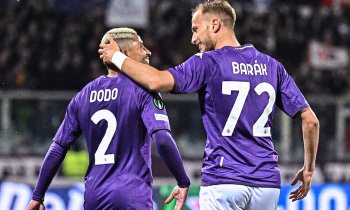 Fiorentina remizovala s Atalantou, Juventus prohrál na půdě Sassuola