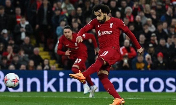 Review: Brighton - Liverpool. Salah se dvojnásobně zapsal mezi střelce, ale na výhru to nestačilo
