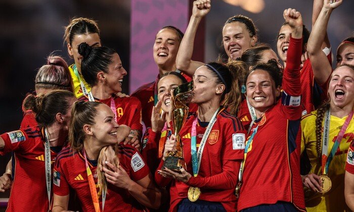 Euforie ve Španělsku! Tamní fotbal slaví první titul mistryň světa