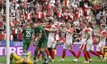 Haraslín zničil Liberec, Plzeň neměla problém s Bohemians. Slavia nedala šanci Karviné